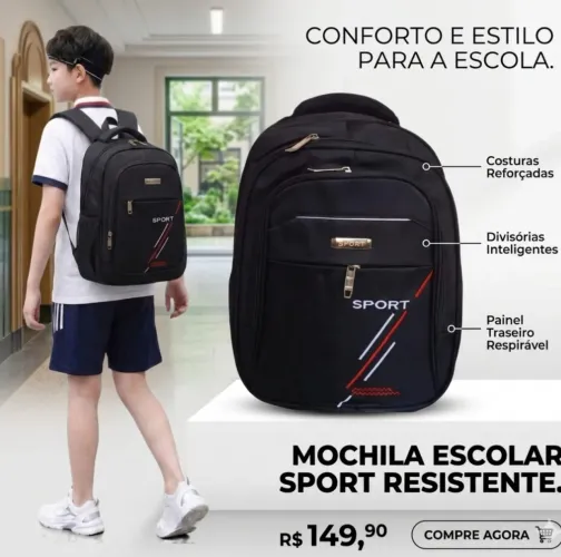 Mochila Escolar Infantil