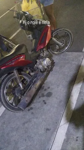 Moto parada