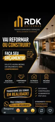 Fazemos vários tipos de serviços