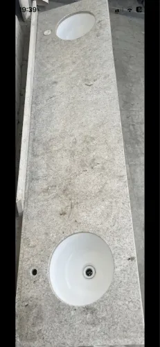 Bancada Granito p/ Banheiro - Duas Cubas (Oportunidade!)