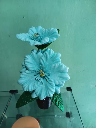 Arranjo azul