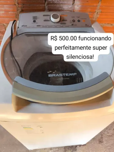 Máquina faz tudo Brastemp