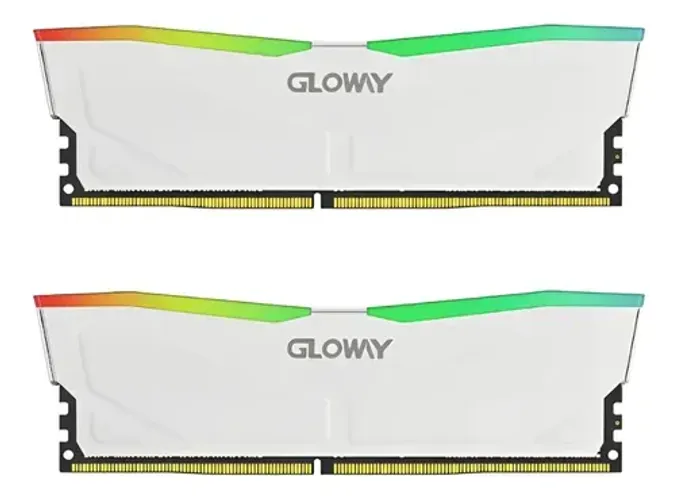 Memória Ram Gloway DDR4 1x8gb 3200mhz Branca Com RGB