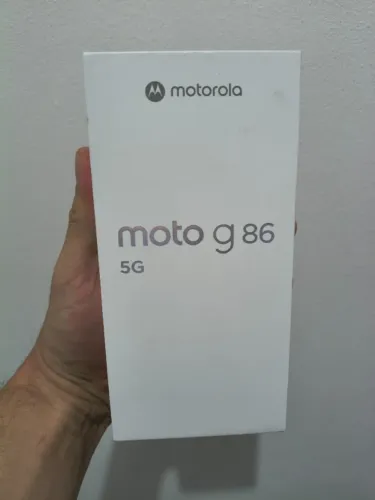 Celular Motorola MOTO G86 5G 256Gb 8G NOVO LACRADO + NOTA FISCAL - COR GRAFITE - entrego