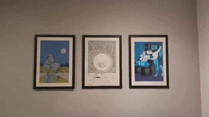 Quadros artistas gravuras com molduras