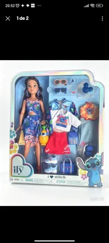 Bonecas ilys 2 unidades e asha 1 unidade 