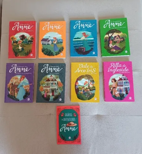 Coleção Anne de Green Gables com 8 livros mais Diário de aventuras