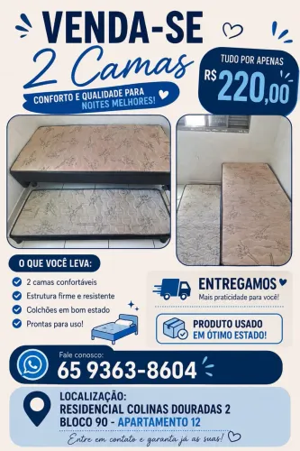 Cama Box de Solteiro