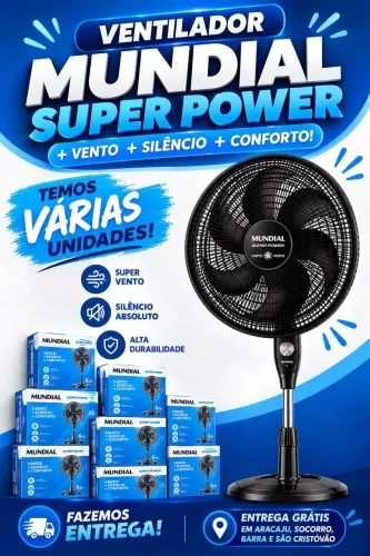 Ventilador Mondial Novo 