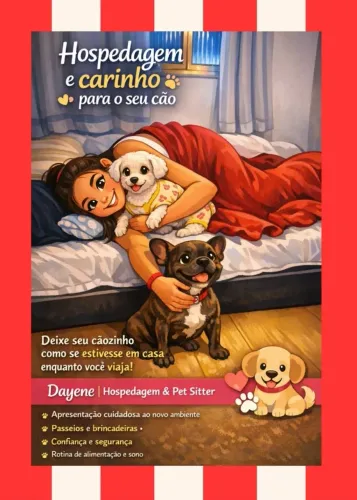 Hospedagem domiciliar para cães e gatos ~ viaje tranquilo, eles ficam em boas mãos ?