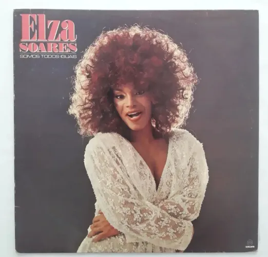 LP LP/ VINIL ELZA SOARES- SOMOS TODOS IGUAIS - 1985