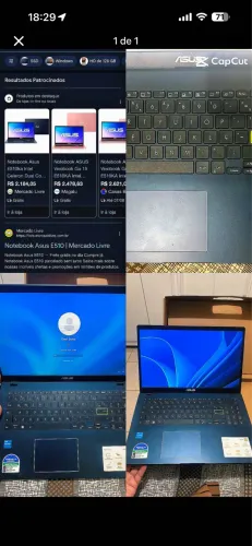 Notebook Asus E510ka