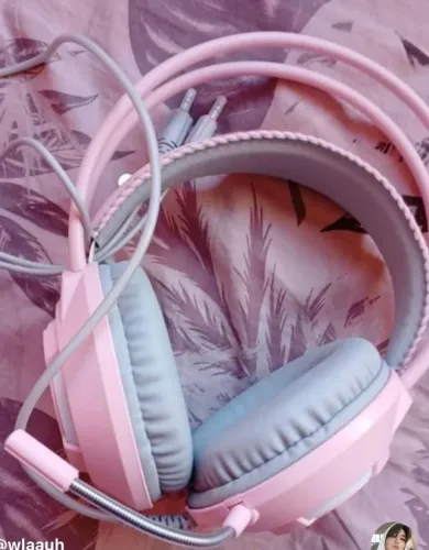 Headset Gamer Rosa