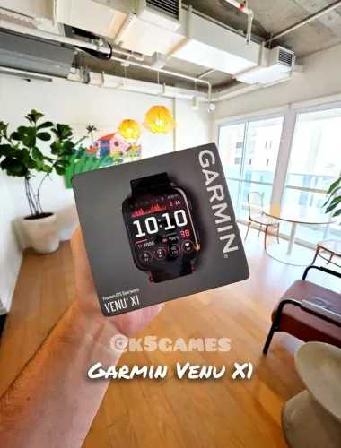 Garmin Venu X1 Preto Lacrado - RETIRE AGORA ABC SP E