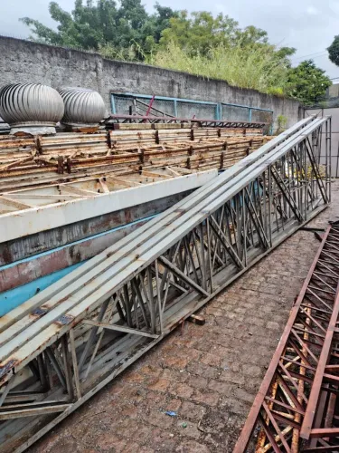 Treliças metálica / tesoura metalica duas quedas