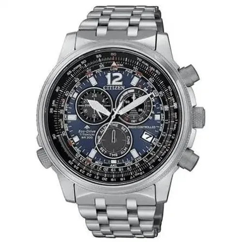 Relogio Citizen Chrono Pilot CB5850-80L, super titanium, novo,caixa e certificado garantia