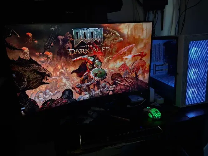 PC Gamer Ryzen 5 8600G DDR5 AM5 RAM 8GB Placa Mae A620M-HDV/M2 SSD 128GB Fonte 500w