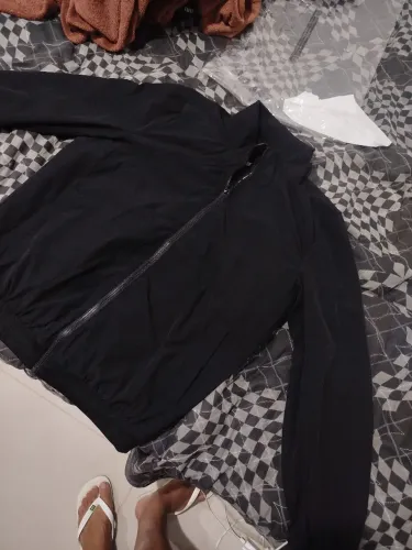 Jaqueta Bomber padrão Zara Tam G