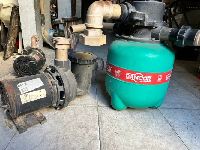 Filtro + Bomba de piscina