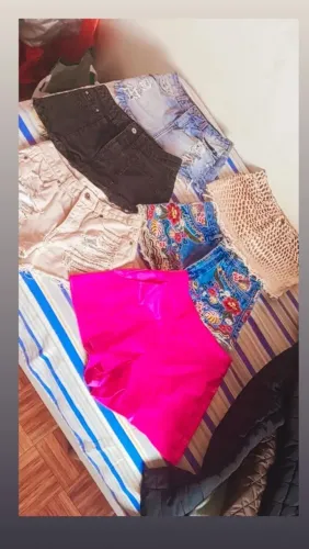 Sapatos jaquetas shorts