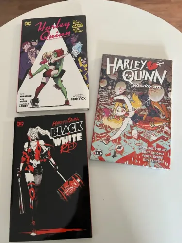 HQs Batman Pack Harley Quinn Arlequina Em Inglês Importados DC Comics