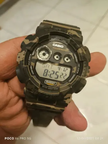  Casio G-shock GD-120cm Camouflage g shock