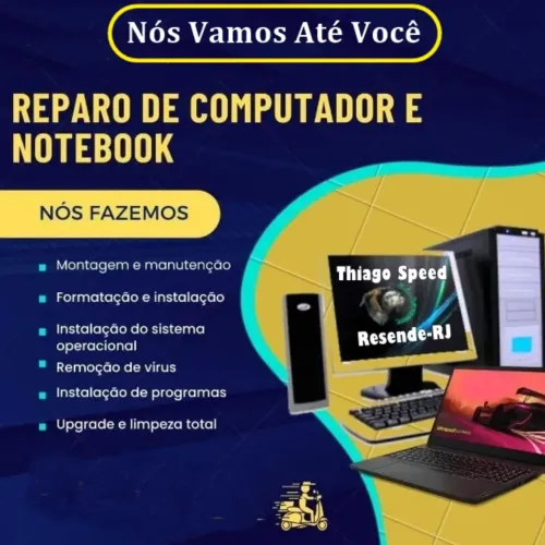 MANUTENÇÃO DE COMPUTADOR E NOTEBOOK