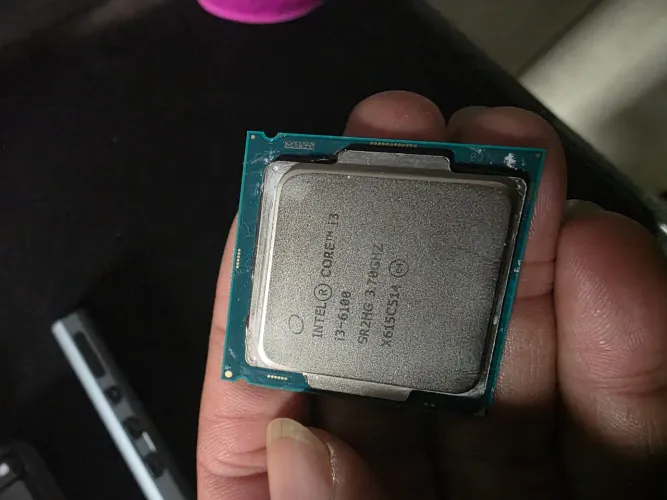 Processador Intel Core i3 6100 6 geração funcionando perfeitamente