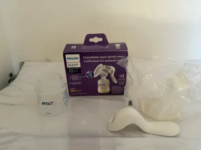 Philips Avent Extrator de Leite Manual, Extração fácil com tecnologia de Movimento Natural