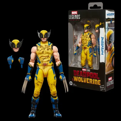 Wolverine Battle Damaged Deadpool Marvel Legends Hasbro Hugh Jackman