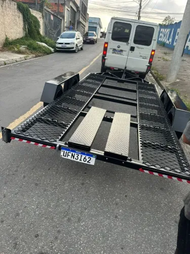 Reboque plataforma prancha 2 eixos 
