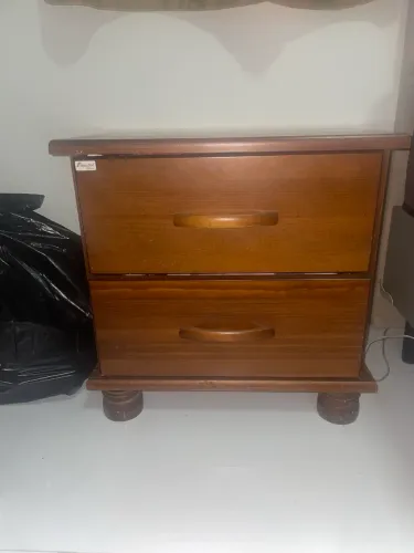 Mesa de cabeceira Madeira Maciça - Finestra Móveis