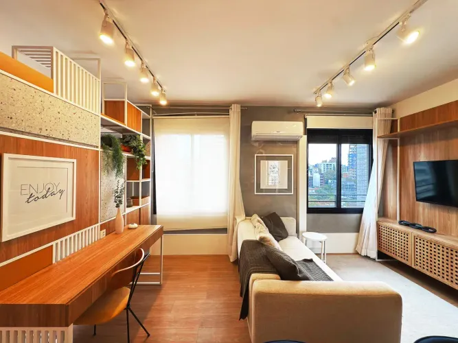 Apartamento mobiliado de 43 m° com 1 quarto em Auxiliadora - Porto Alegre - RS