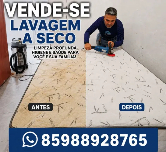 Vendo higienização de estofados