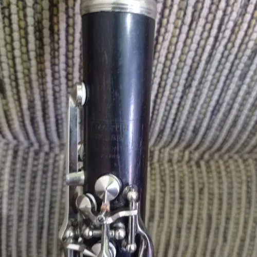 Clarinete de madeira francês Martins Freres com boquilha Selmer HS* original.