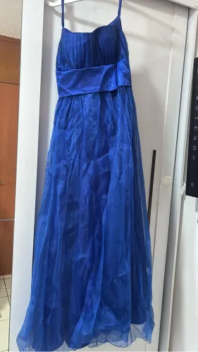 Vestido formatura azul royal
