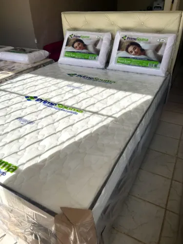 cama box casal 15cm de espuma D33