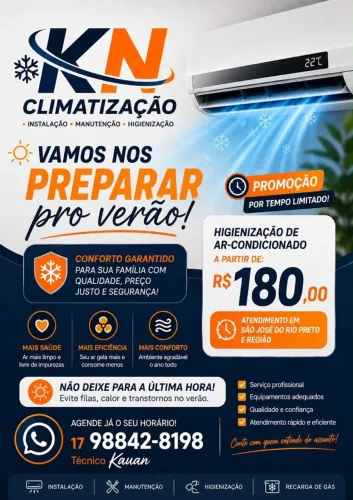Limpeza de ar condicionado