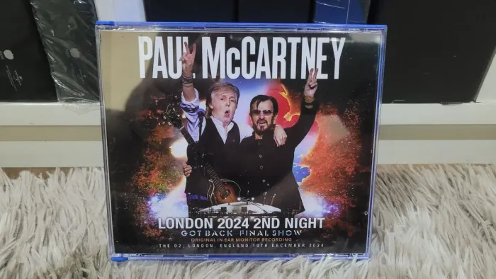 CD TRIPLO Paul McCartney Live in London 2024 com Participação de Ringo Starr