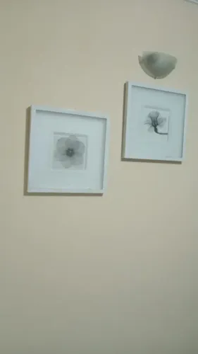 Quadro decorativos madeira e vidro