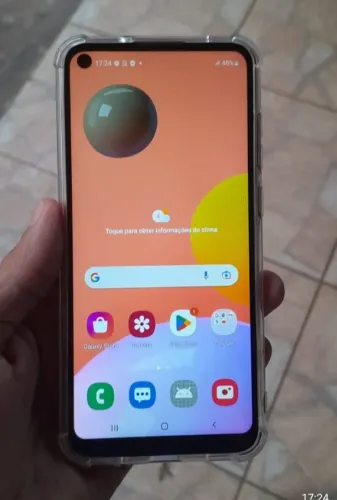 Samsung a11,64 gigas ,bateria ok,tela sem risco algum pra vender rápido