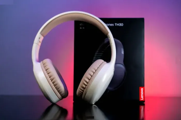 headset bluetooth lenovo th30 - pronta entrega