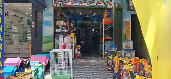 Pet Shop com veterinária de esquina em Guarulhos. Ref; 1018