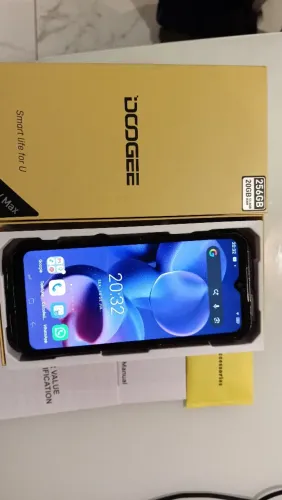 Smartphone Doogee v max usado completo 22.000 mah de bateria 