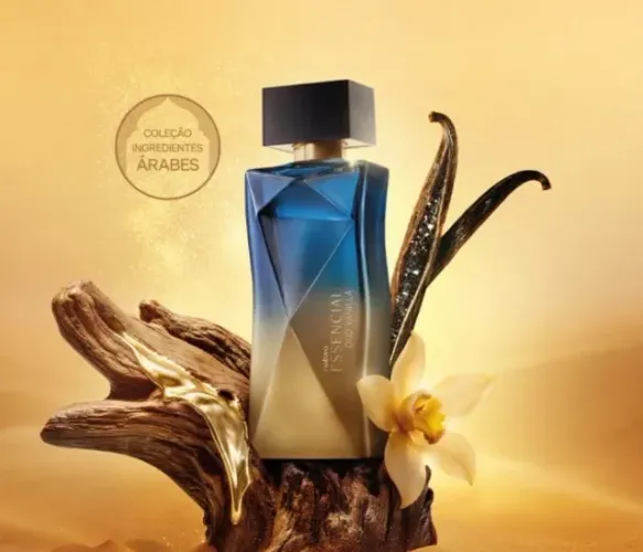 Perfume Natura Essencial Oud Vanilla Feminino 100ml Deo Parfum Original