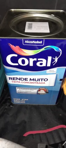 Tinta coral rende muito 18L