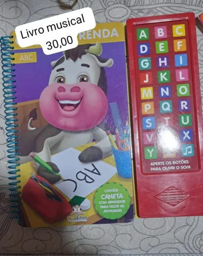 Livro infantil musical
