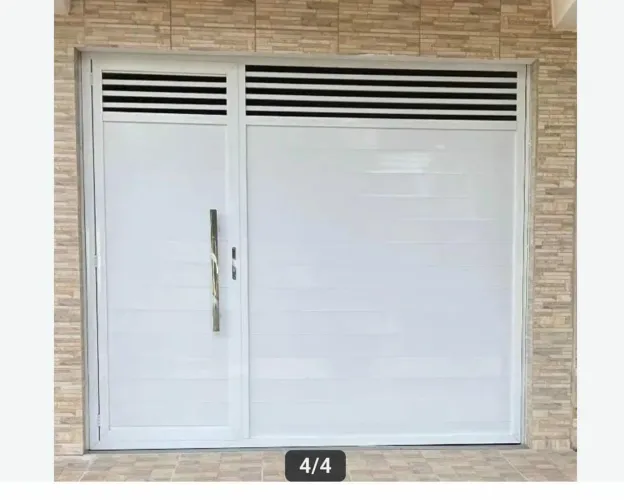 Portão branco