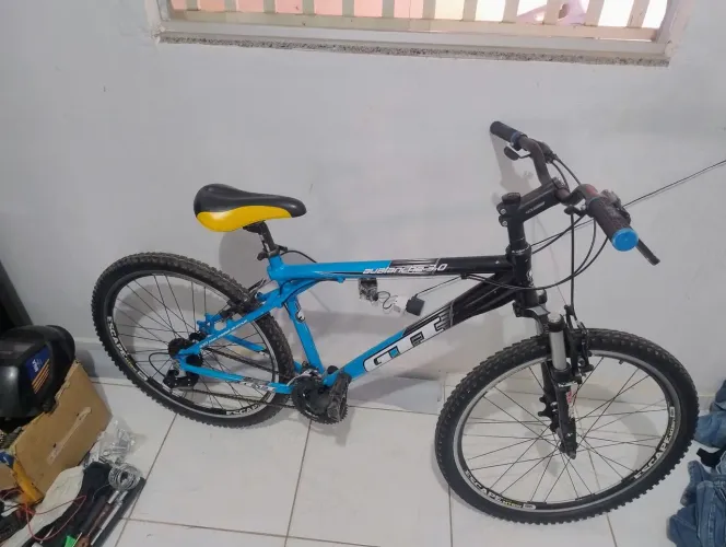Bicicleta Aro 26 GTI Avalanche 3.0 com Nota Fiscal Aros Aero Câmbio Shimano - Águas lindas