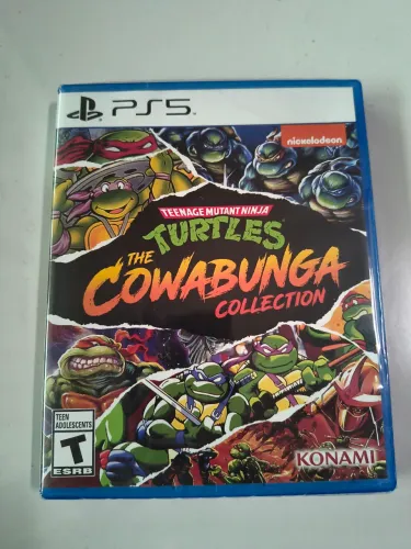 Teenage Mutant Ninja TURTLES The Cowabunga Collection PS5 Lacrado 